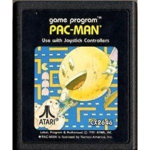 Pac-Man (Atari 2600) Video Game 1981